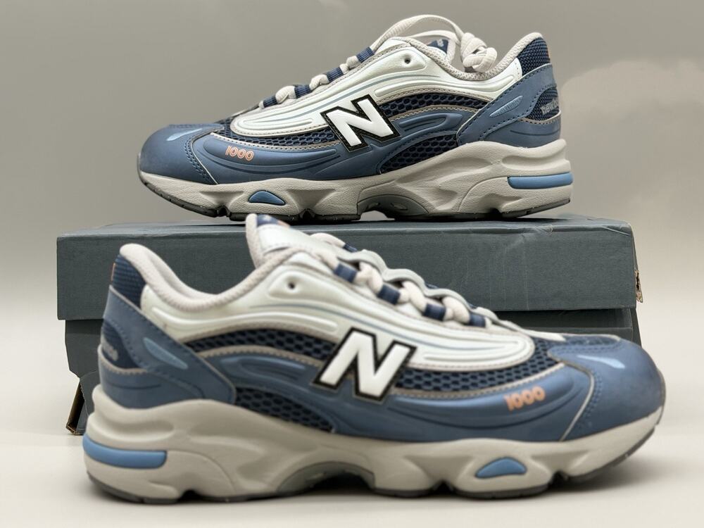 New Balance 1000 Blue Grey Indigo Silver GC1000PK GS Kids 5Y Women 6.5 New